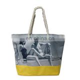 Classical Photography Sublimation Beach Bag Custom Printing Tote Handbag For Women