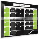 Hot Sale Glass Magnetic Whiteboard Planner Calendar for Office thumbnail-6