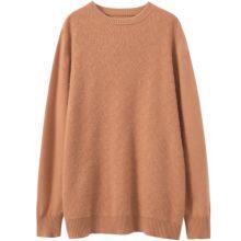 Spring and Autumn Men Crew Neck Long Sleeves Knitted Pullover Garment for Sale thumbnail-4