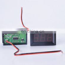 Digital Voltmeter DC 10A Red Blue Green LED Amp Panel Car Current Monitor Tester 4.5-30v Voltage Meter thumbnail-4