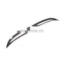 Modify Luxury Dry Carbon Fiber Rear Bumper Reflector Cover Trims for Tesla Model 3 Sedan 4-Door 2016-2020 thumbnail-3