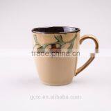 American Pastoral Style Stoneware 16pcs Dinnerware Set With Flower Design thumbnail-5