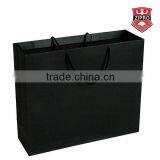 Luxury Black Paper Bag Customized Printed Paper Bags Wholesale thumbnail-3