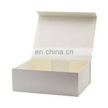 Custom Luxury Gift Packaging Folding Ivory Color Magnetic Gift Box Suppliers thumbnail-3