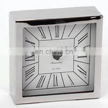 Stainless Steel Handmade Table Clock thumbnail-1