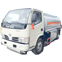 Cheap price Dongfeng 4x2 4x4 4000L 5000 liters fuel tanker truck sale