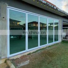 Modern Aluminium Glass Doors for Houses Patio French Door Aluminum Bi Folding Collapsible Door
