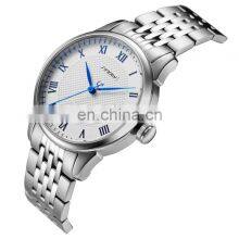 SINOBI Classical Automatic Mens Luxury Watch 316L Stainless Steel Case & Band Calendar Drop Shipping Wristwatch 1246G Montre thumbnail-5