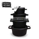 Round Cast Iron Pot Seasoning thumbnail-3