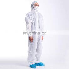 Disposable Waterproof Industrial Microporous Breathable Non Woven Coverall thumbnail-2