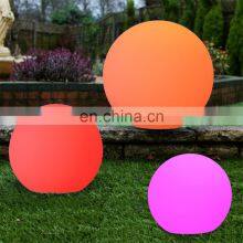 Floating Pool Large Ball Led Beach Ball Waterproof 16 Color Changing Outdoor Christmas Led Lighting Plastic Led Ball