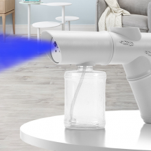 Disinfecting Gun Blue Light Atomizer Bamboo Handheld Usb Charging Alcohol Sterilizer（Wechat:13510231336） thumbnail-3