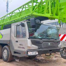 USED 50ton ZOOMLION ZTC500V Truck Crane FOR SALE thumbnail-1
