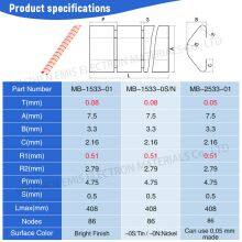 EMI Custom Spring Becu Spring Becu Metal Strips EMI Spring Extensive Inventory and Accept Small Orders thumbnail-4