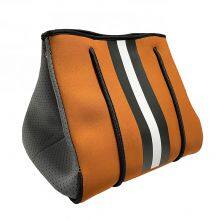 Perforated Oversized Large Custom Neoprene Women's Handbag Beach Tote Bag thumbnail-2