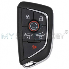 FCC YG0G20TB1 Smart Key 6 Button 433MHz ID49 Chip for 2020-2021 Chevrolet Corvette C8 PN 13538851