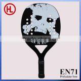 Rock n Roll New Wooden Beach Racket PVC Transparent Bag /beach Paddle / Wooden Beach Paddle Best New Beach Ball Racket