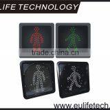 42V 200mm static pedestrian led traffic signal light