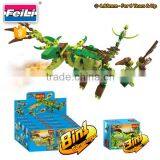 2016 Cogo Bricks 8 IN 1 Dinosaur Plastic Building Blocks Toys Construction Toys