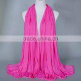 Wholesale Fashion Solid Color Plain Elastic Cotton Muslim Jersey Hijab thumbnail-4