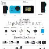 A8 2016 Most Popular Digital Waterproof Sport Camera