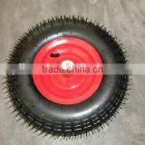 4.00-6 rubber wheel hand cart rubber wheel 4.00x6