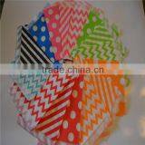 New Colored Ripple Dessert Paper Bag Wedding Party Food Bags thumbnail-6