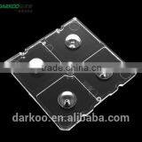 Newest four lens in one bulkhead lamp lens DK5050-4H1-90X90