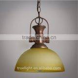 Vintage Industrial Glass Pendant Chandelier Lamp for Indoor Decor China Manufacturers thumbnail-1