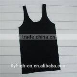 Womens Singlet,ribbed Racer Back Tank Top thumbnail-1