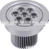 Factory direct round recessed LED Ceiling lamp 7w with CE RoHS approved