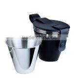 Stylish 4 pieces 30ML Cups Bowls Stainless Steel Set Wine Beer glass Mugs kitchen tools