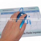 2015-Year Calendar With (BLUE) Font With Holidays List (SQUARE) Mouse Pad thumbnail-3