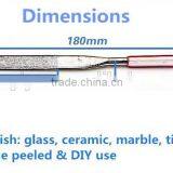 Shanghai 4x160mm 5pc Diamond Files Set Use Glass