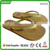 Gold Summer South Africa Flip Flops