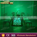 Luxury Hotel Chair Set / Modern Hotel LED Square Dining Table thumbnail-2