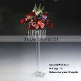 Elegant Crystal Flower Stand for Event Decoration