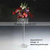 elegant crystal flower stand for event decoration