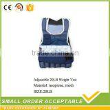 Adjustable Neoprene 20lb Power Weight Vest With MP3/MP4/iPhone Pocket thumbnail-1