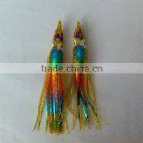 90MM Gold Octopus Skirt Soft Fishing Lure thumbnail-1