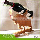 Different Shape Wine Bottle Holder/Bamboo Wine Rack/Wine Shelf thumbnail-3