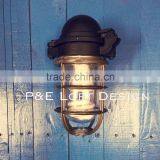 <HOT>Taiwna Made LOFT STYLE 12V/24V/110V IP56 Waterproof Steel Vintage Hanging Light