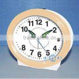 Plastic Oval Shape Table Alarm Clock Bedside Clock, Candy Color Clock thumbnail-3