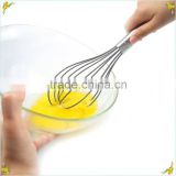 stainless steel egg beaters Silicon Egg Beater / Egg Whisk 12 lines egg whisk