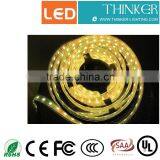 Heat Resistant Led Strip Light SMD5050 60leds/m Yellow Color Waterproof IP67 Strip