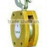 JIS Wooden Pulley Single With Hook