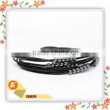 Magnetic Buckle Genuine Leather Braclets for Men thumbnail-1