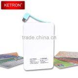 Credit Card 2600mah Power Bank 7.2v Li-ion Battery Pack thumbnail-2
