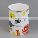 2015 New Product Ceramic Manufacturer China Bathroom Accessory, Kids Bathroom Accessory Sets, Red Bathroom Accessories Sets thumbnail-5