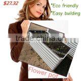 Raised Garden Pot Metal Flower Bed Outdoor Flower Pot thumbnail-2